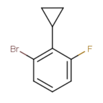2-Bromo-6-fluoro-1-cyclopropylbenzene