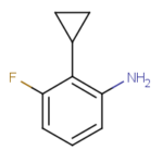 2-Cyclopropyl-3-fluoroaniline