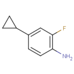 4-Cyclopropyl-2-fluoroaniline