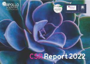 Apollo Scientific 2022 CSR report cover